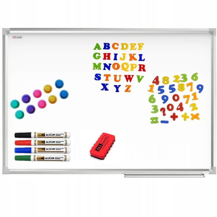 Tablica Magnetyczna Suchościeralna 45x60 Gratisy