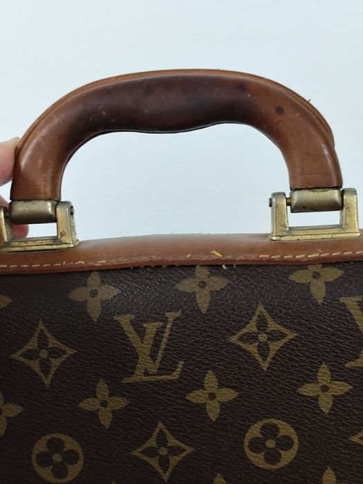 Pasta negócios (particular) vintage Louis Vuitton