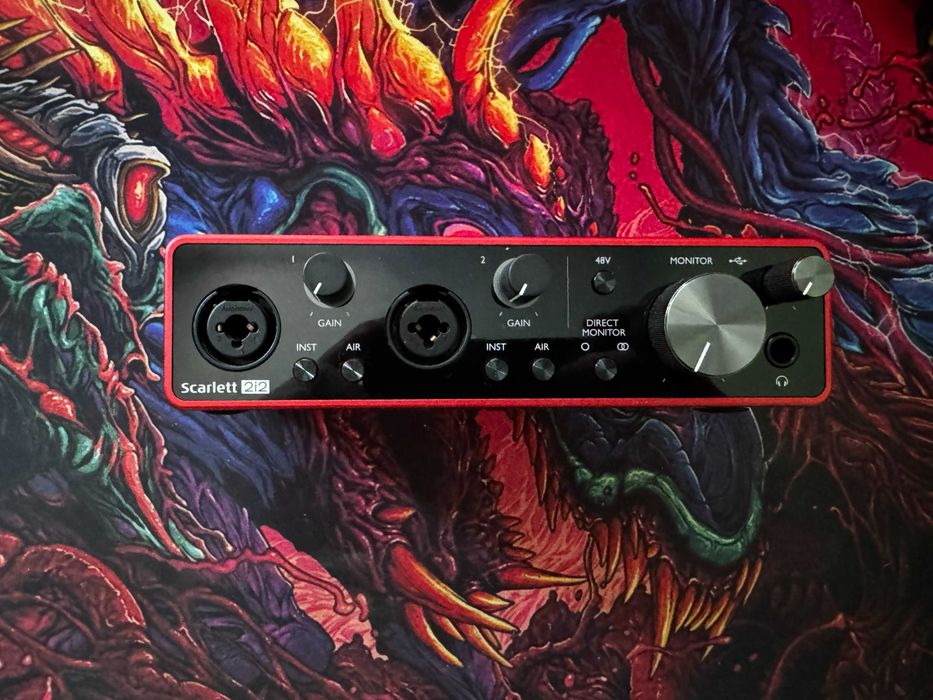 Звукова карта (USB аудіоінтерфейс) Focusrite Scarlett 2i2 3rd Gen