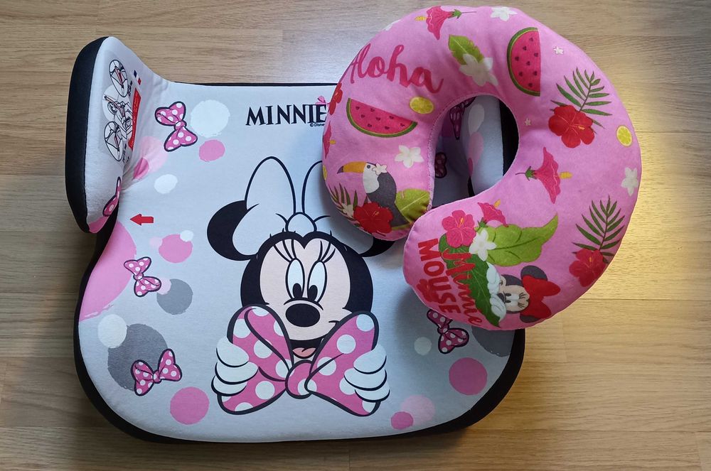 Podstawka + zagłówek Minnie podpupnik siedzisko 15-36kg