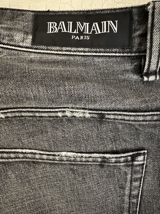 Мужские джинсовые шорты Balmain. Оригинал