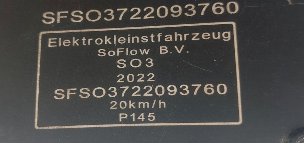 Електросамокат SoFlow SO3 Pro