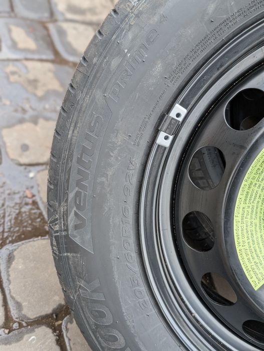 Літня шина НОВА 1шт 205/60 R16 HANKOOK Ventus Prime 4 92V колесо