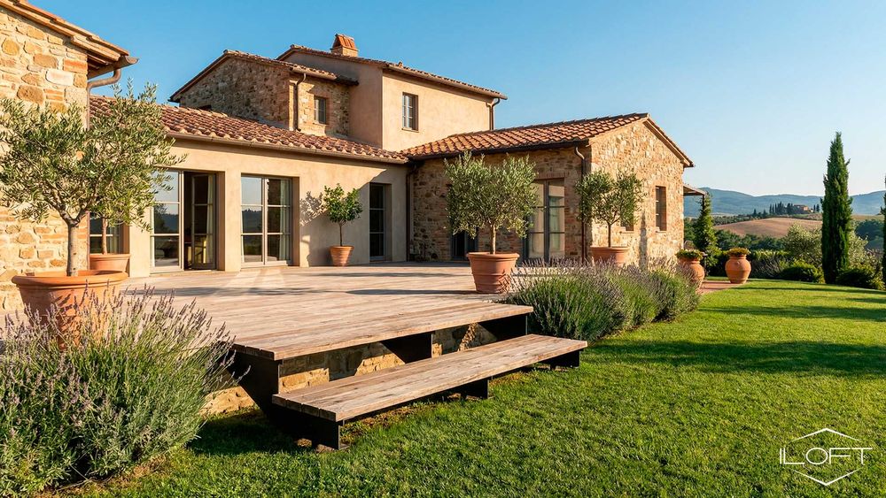 Estrutura metálica "PORTY" de 2 degraus para escada exterior em 1 hora