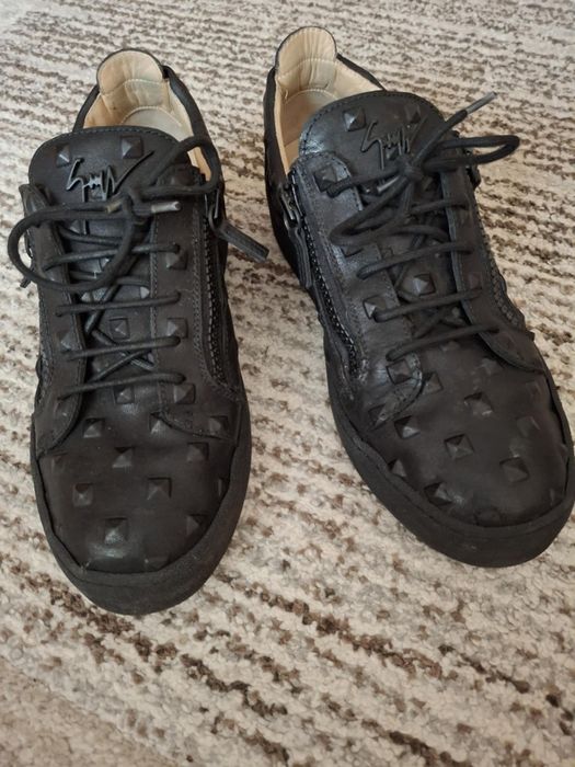 Skórzane sneakersy męskie Giuseppe Zanotti