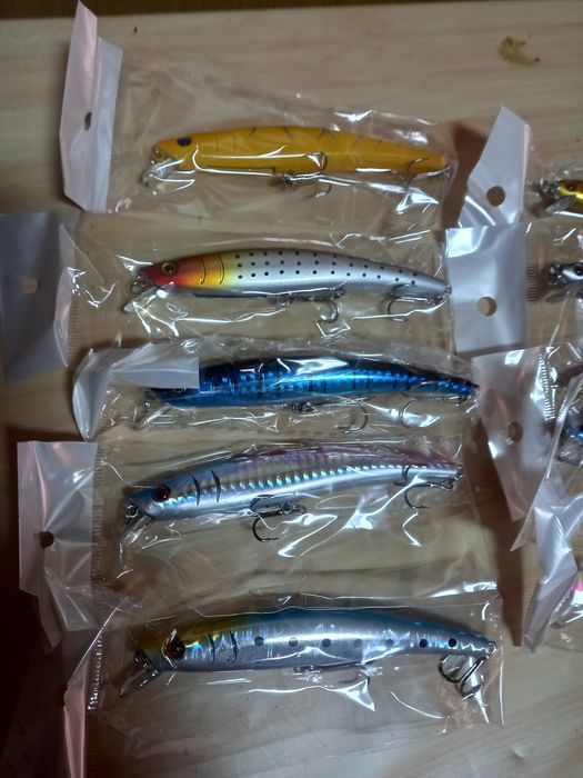 Iscas para pesca.