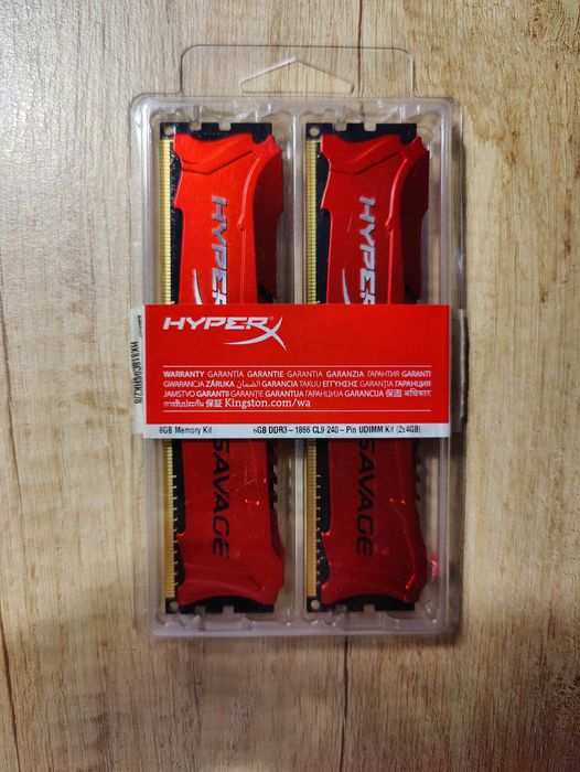 Pamięć RAM 8 GB Hyperx Savage 2x4GB