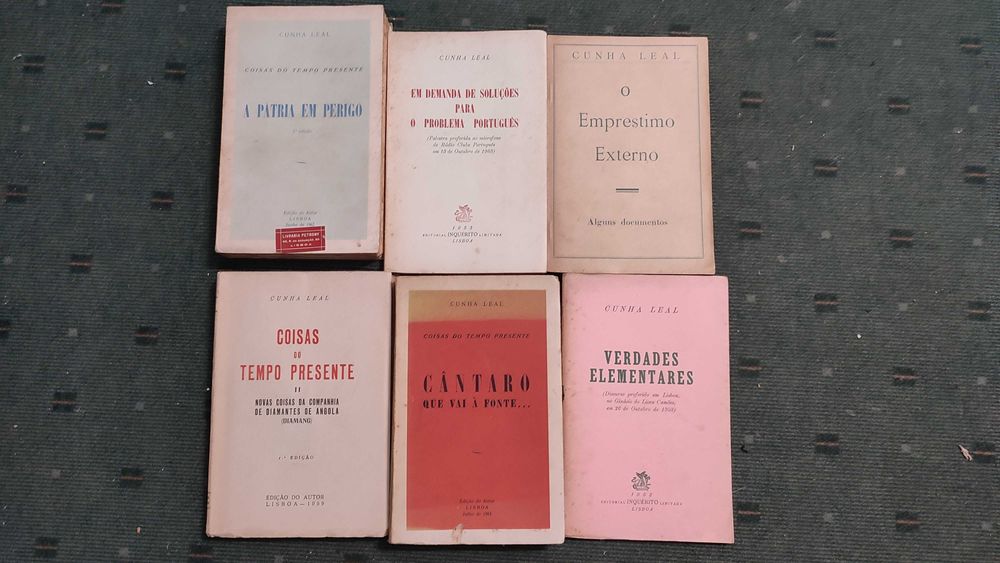 6 Livros de Cunha Leal