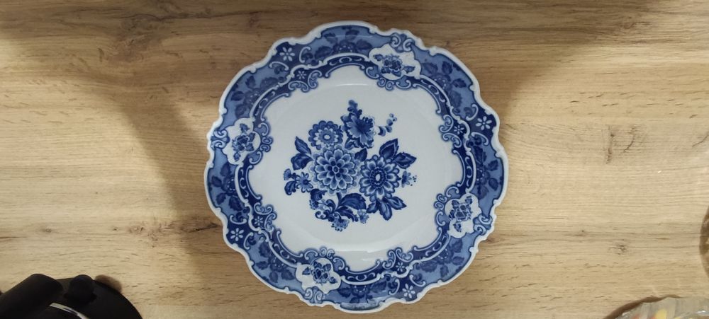 Talerz 28 cm Echt Kobalt Wallendorf