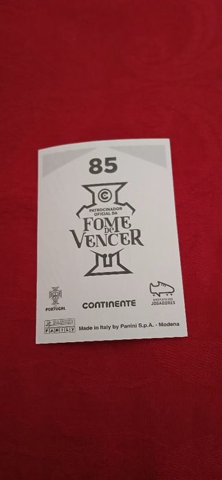 Cromo Cristiano Ronaldo-Fome de Vencer