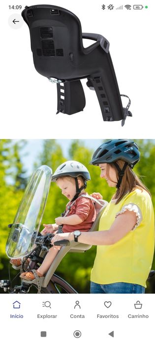 Cadeirinha polisport Bilby junior