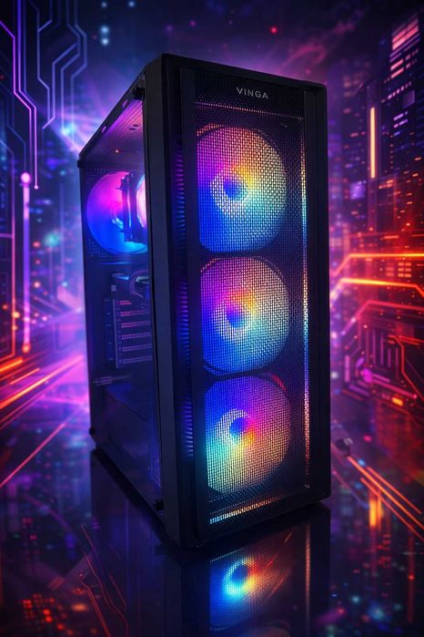 Ігровий ПК 6 ядер:Ryzen 5 2600/16Gb DDR4/RX 5500XT 8gb/M2 256 + HDD500