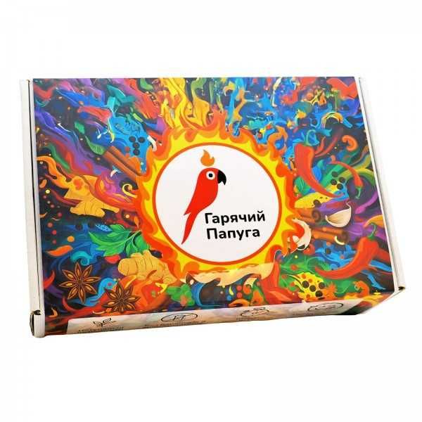 Подарунковий набір спецій для м'яса "Гарячий Папуга" - Барбекю Майстер