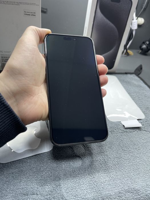 Apple iPhone 15 Pro Max 256GB Black Titanium E-Sim айфон 15 про макс