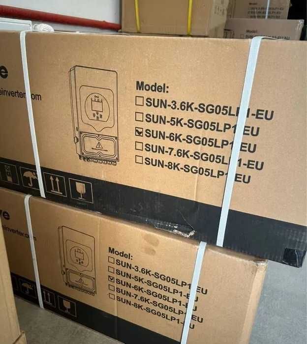 Deye Інвертор Гібридний акумулятори:5 6 8 10 15 16 20 30 50 квт