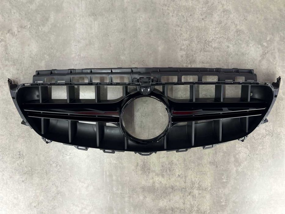 Решітка радіатора - AMG (Black) - Mercedes Benz (E-Class W213) 2017+