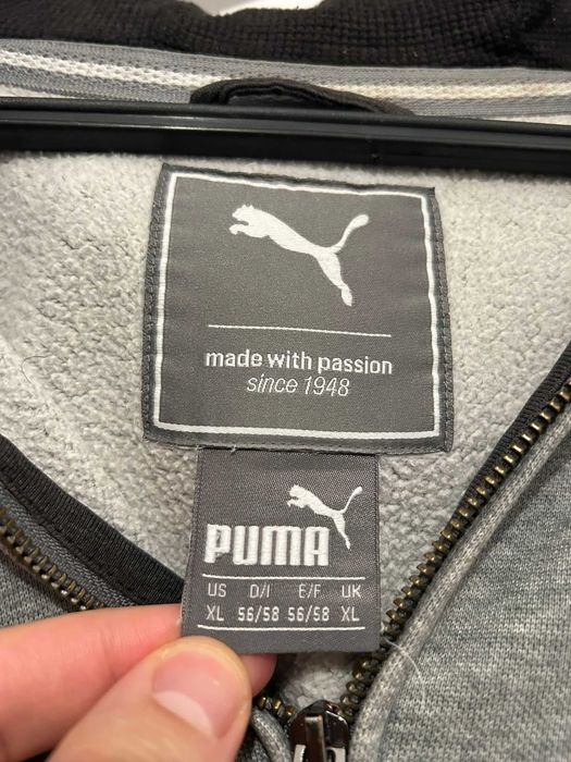 Hoodie com fecho PUMA Cinzento