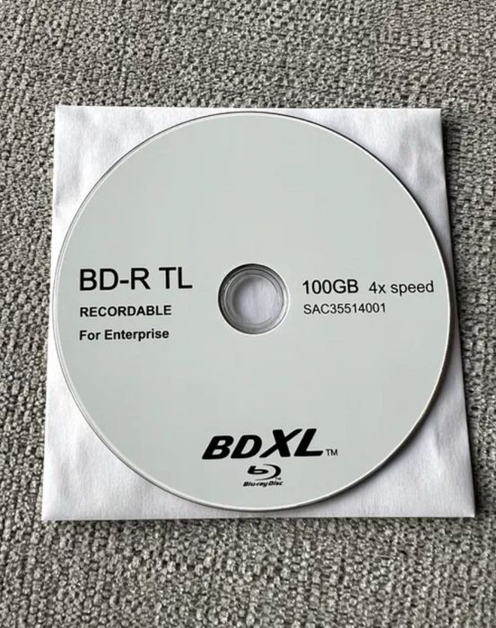 Płyta Blu-ray BD-R XL 100 GB,