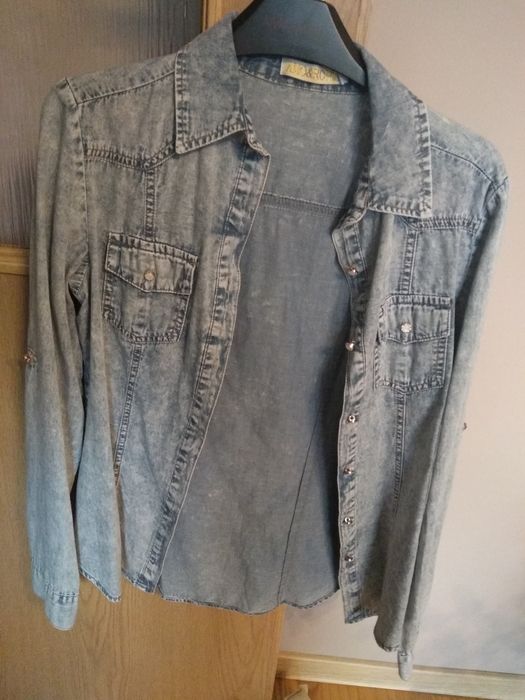 Koszula damska jeansowa S