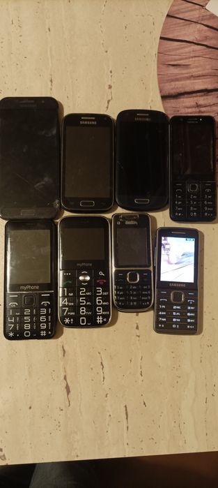 8 telefonów na zlom