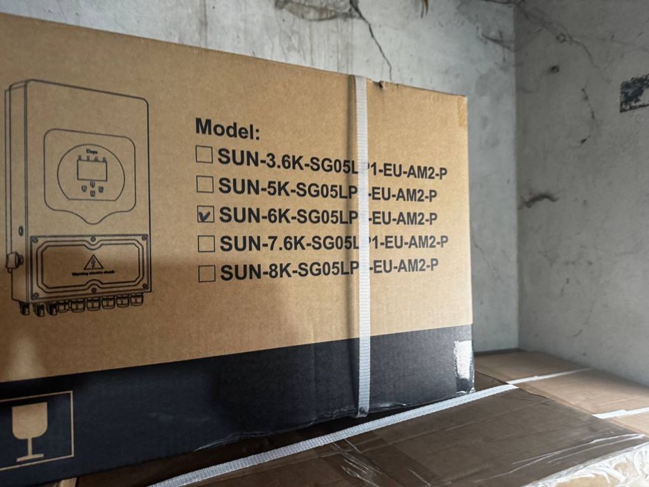 Deye комплект 6 кВт + АКБ 5.1 кВт