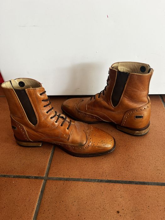 Botins Chester Camel senhora