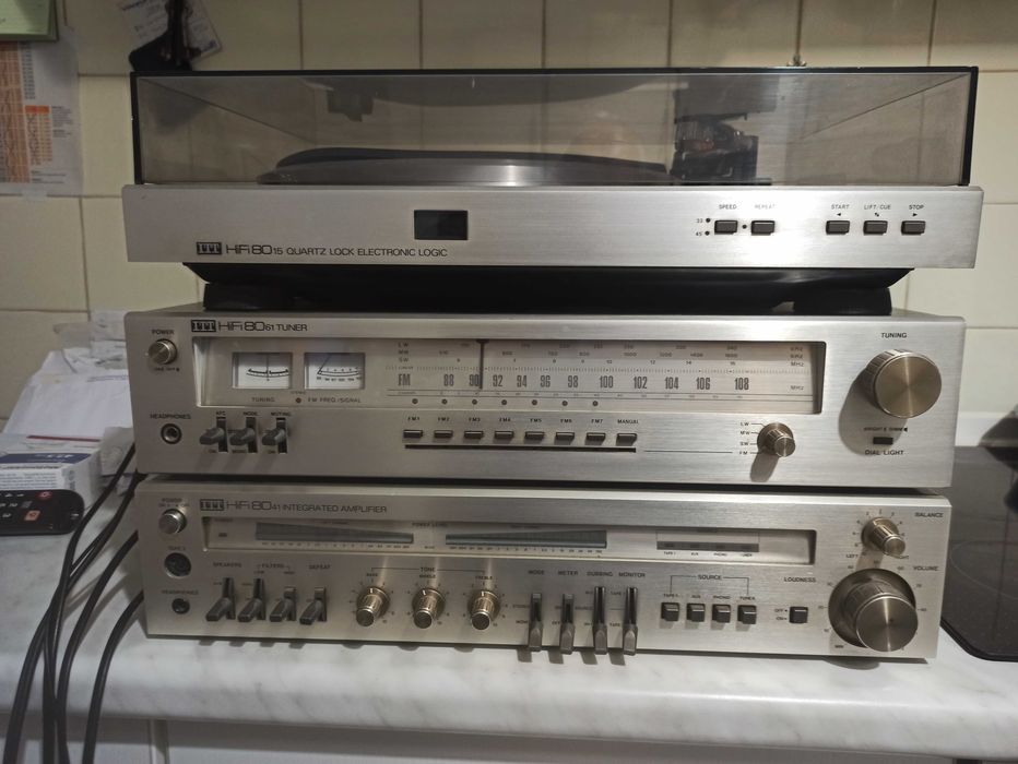 ITT HIFI  - vintage ,  zestaw, wzmacniacz, radio, gramofon