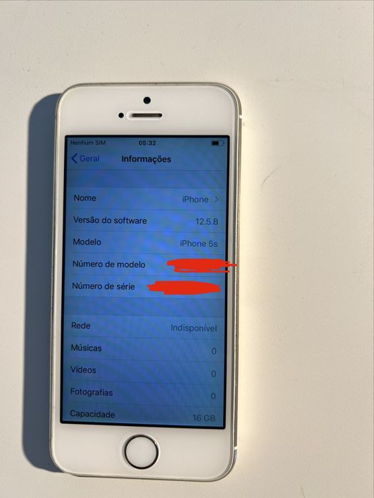 Iphone 5s dourado