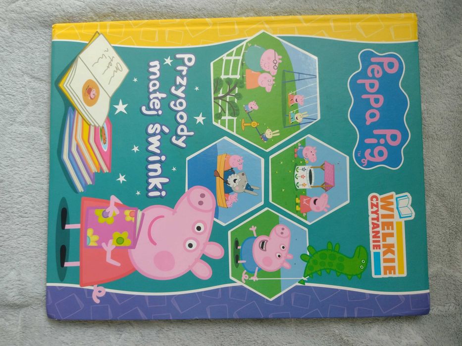 książka Peppa Pig przygody małej świnki