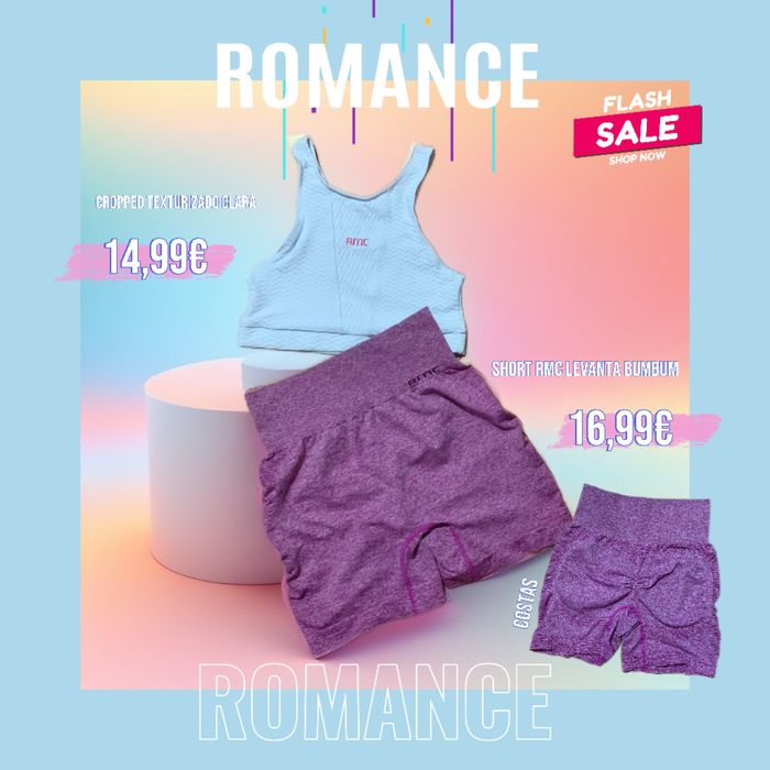 Roupas moda fitness e íntima