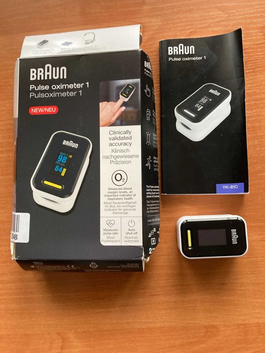 Braun YK-81CEU Pulsoksymetr medyczny napalcowy