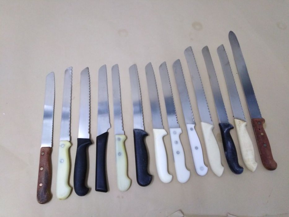 Facas de Hotelaria de Serrilha 13 unidades