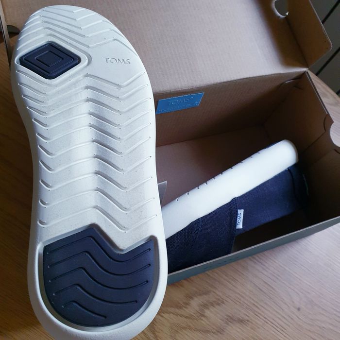 Жіночі мокасини сліпони чорні Tom's 39р.25см 25.5см 39.5