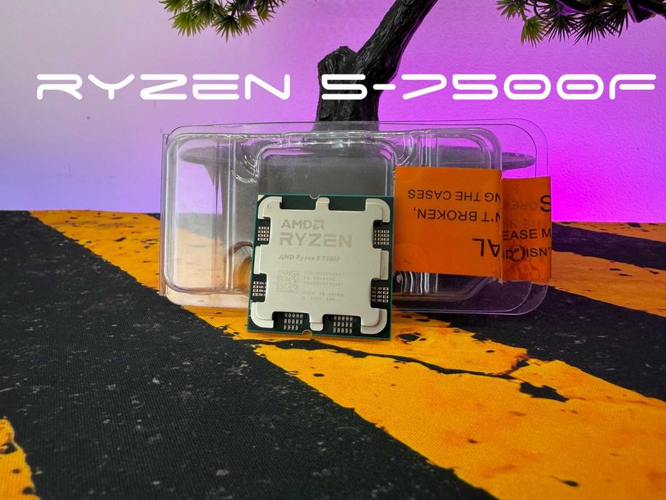 Процесор Ryzen 5 7500f новий