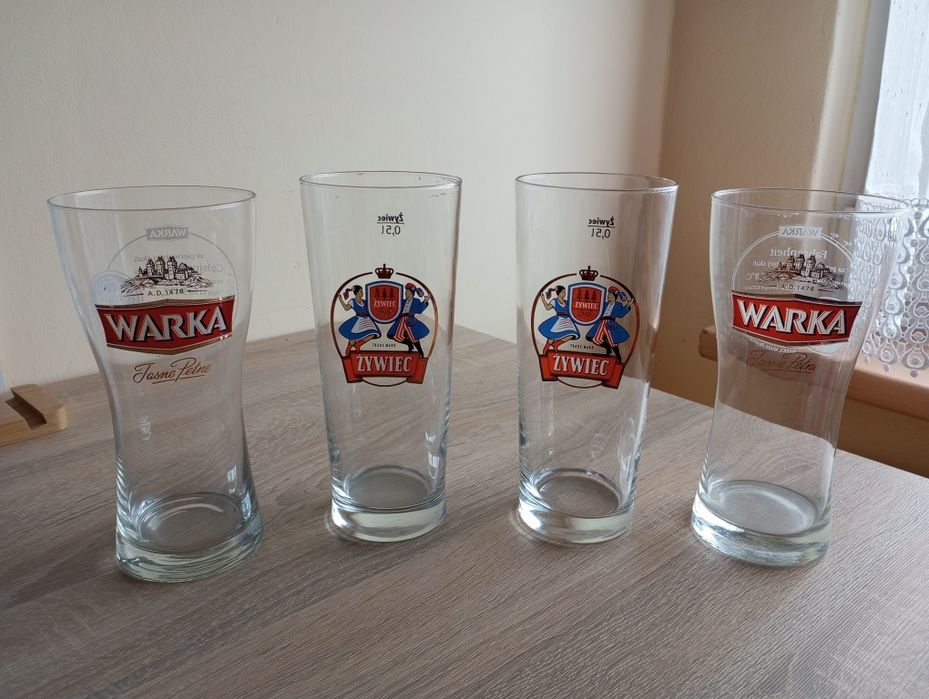 Kufle do piwa 4 sztuki