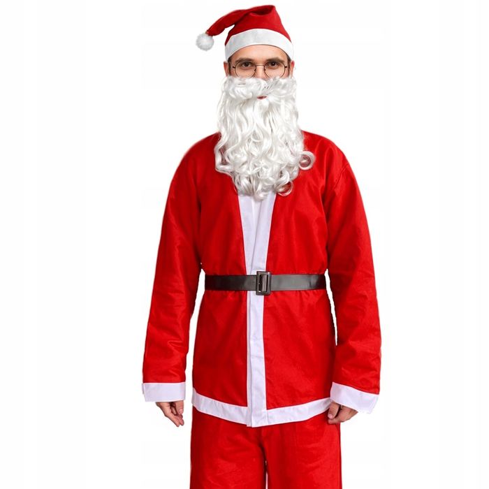 Strój św. Mikołaja 7w1 SUPER CENA