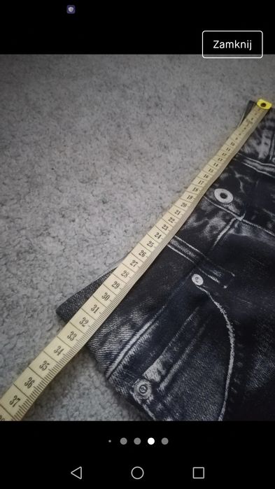 legginsy - jeansy Langsha