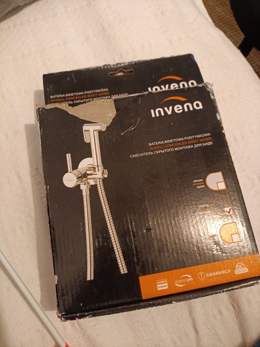 Invena bateria podtynkowa bidetową bidet. Nowa