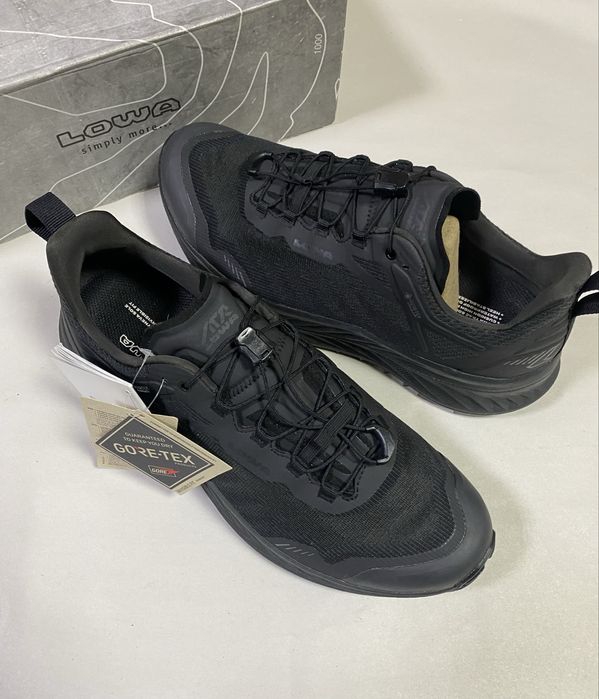 42р, 42.5р, 43.5р, ,45р. Кросівки LOWA Fortux GTX Lo Black ОРИГІНАЛ