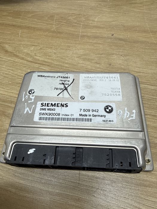 Sterownik komputer silnika BMW E39, E46 3.0