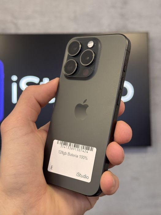 RATY 0% iPhone 15 Pro 128GB BATERIA 100% GWARANCJA 12 miesiecy!!!