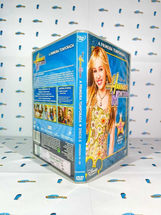 DVD Hannah Montana 1ª Temporada Disco 3