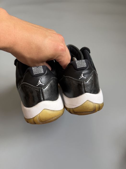 Air Jordan 11 Retro Low Black 45(29cm) Og 4 13