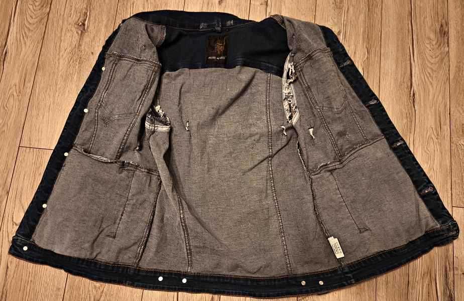 Bezrękawnik - kamizelka jeans