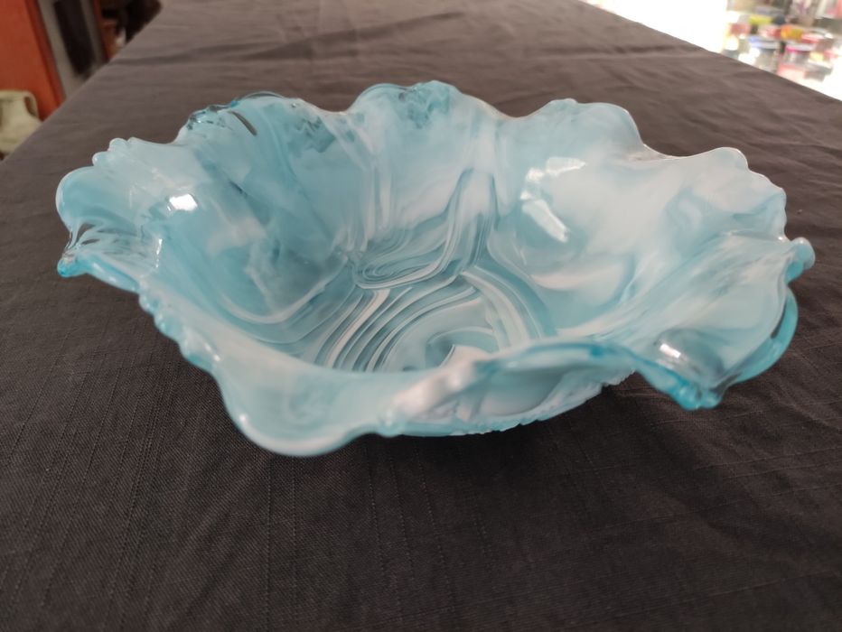 Fruteira vidro Murano Marinha grande