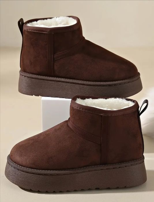 НОВІ  зимові  угі, 40 р. колір кави