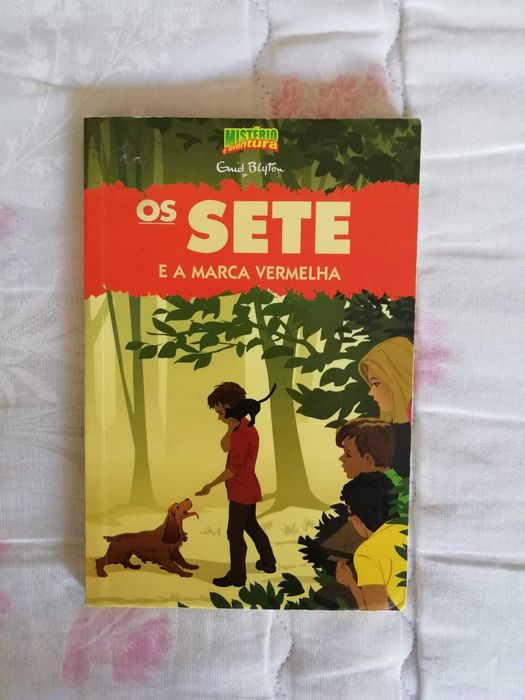 Livro "Os Sete e a Marca Vermellha"