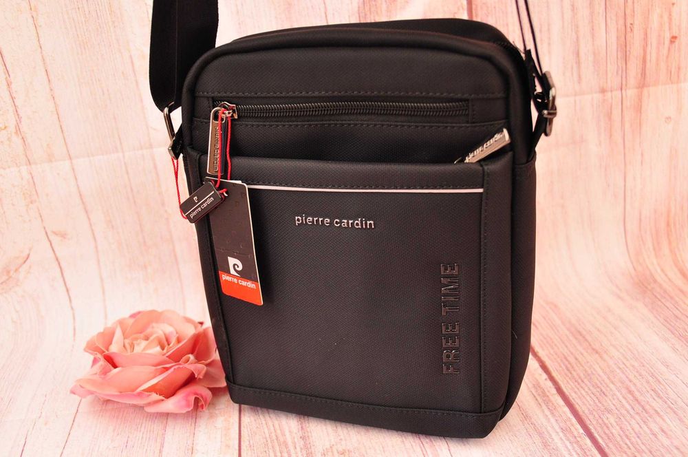 Pierre Cardin torba na ramię kolor czarny Free Time Winter