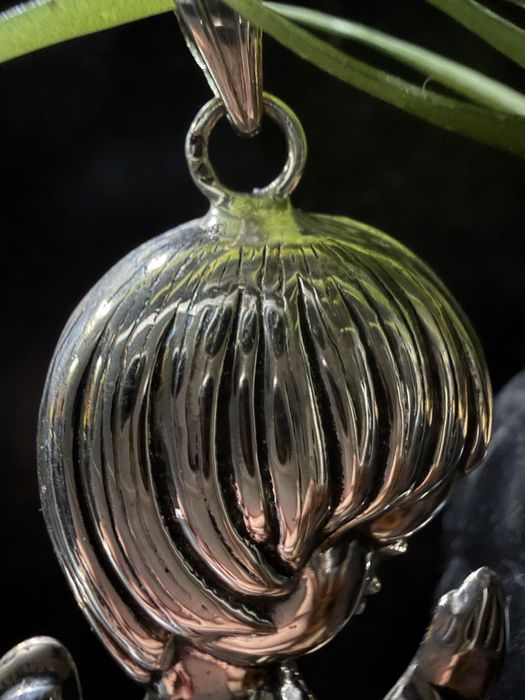 Peça para batizado -Anjo em prata