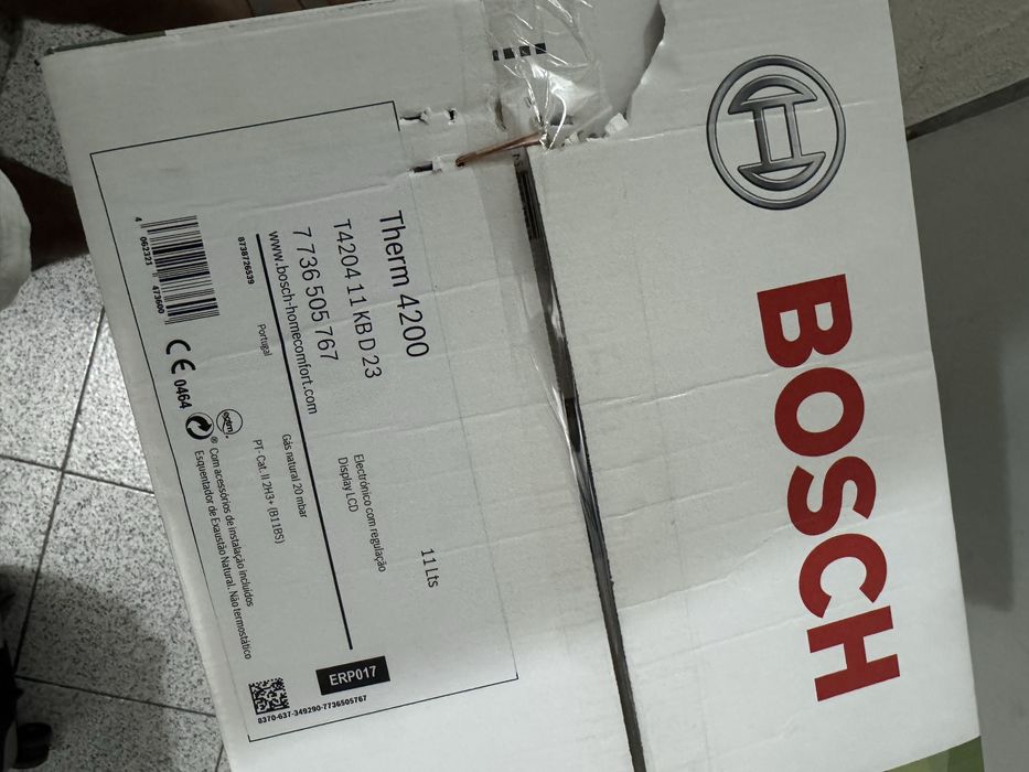Esquentador gas natural bosch